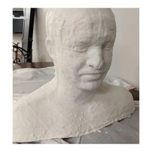 Rollos de vendajes de gasa de tela de yeso blanco para_3