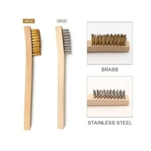 Juego de cepillos de alambreCepillo de rayado de alambre_2