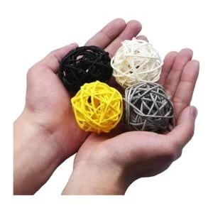 STMK 24 bolas de ratán de 2 pulgadas bolas de mimbre_4