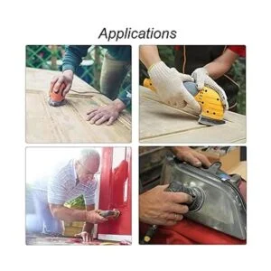 Almohadillas de lijado triangulares papel de lija para_6