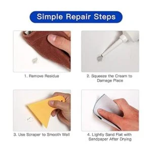 Agente de reparación de pared 17.64 oz kit de reparación_5