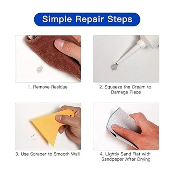 Agente de reparación de pared 17.64 oz kit de reparación_5