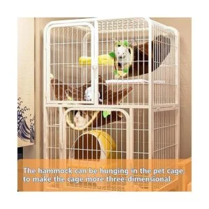 LEFTSTARER Hamaca de hurón de conejillo de indias para_2