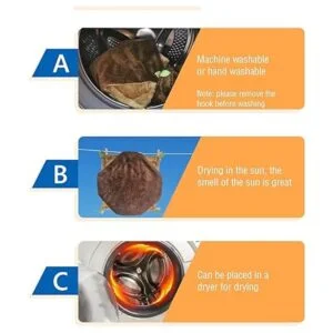 LEFTSTARER Hamaca de hurón de conejillo de indias para_7