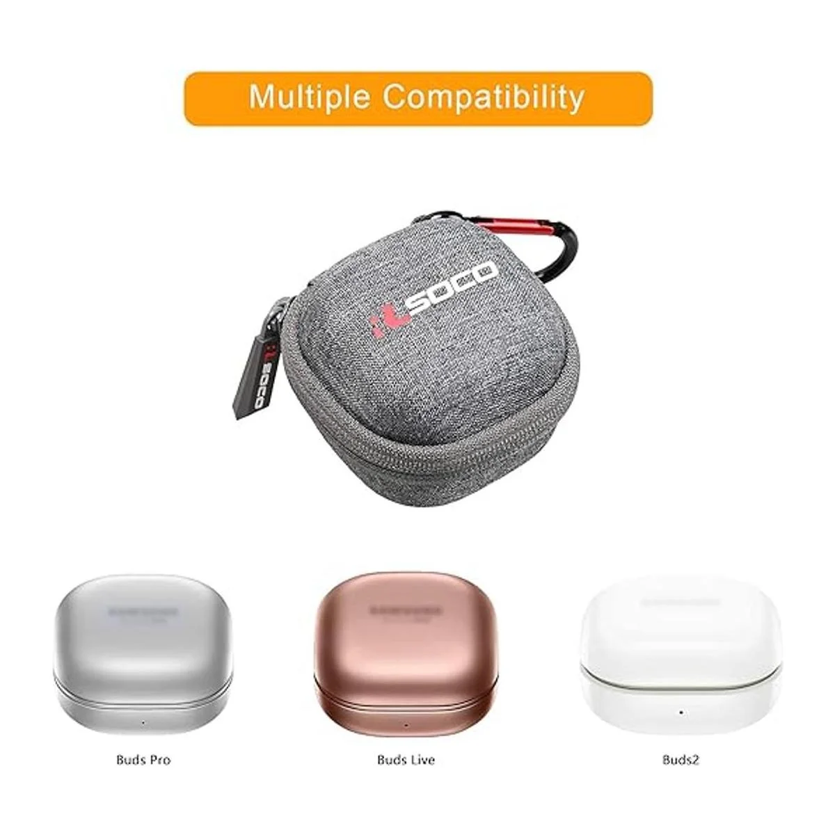 RLSOCO Funda de transporte para Samsung Galaxy Buds 2_2