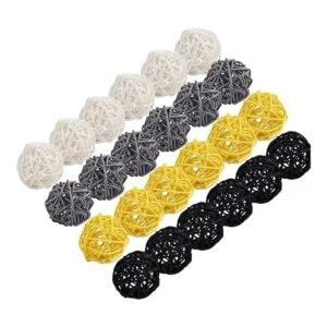 STMK 24 bolas de ratán de 2 pulgadas bolas de mimbre_3