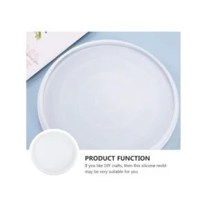 Artibetter 1 pieza 10 pulgadas redondo posavasos silicona_5