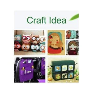 YYCRAFT Craft Hojas de fieltro suave de 9 x 12 pulgadas_2