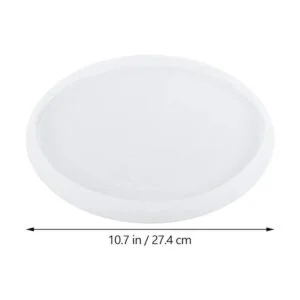 Artibetter 1 pieza 10 pulgadas redondo posavasos silicona_2