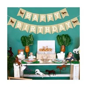 Banner de cumpleaños de caballos decoraciones de fiesta_6
