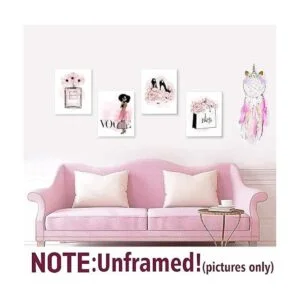 Arte de pared afroamericano de niña negra lienzo de_2