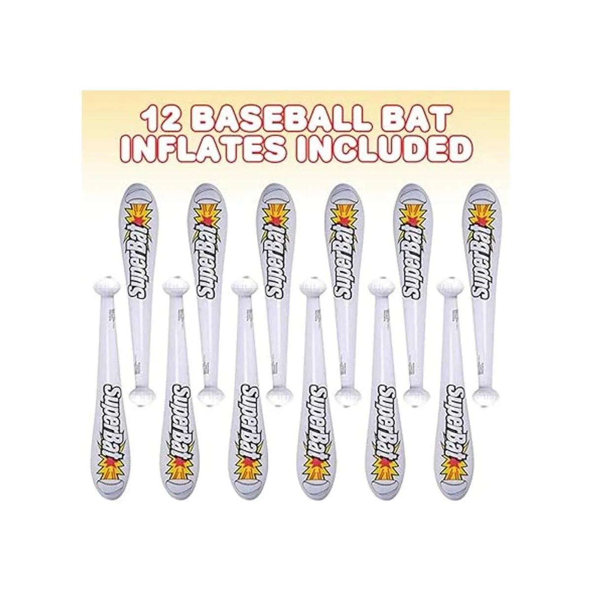 ArtCreativity Bate de béisbol infla para niños juego de_2