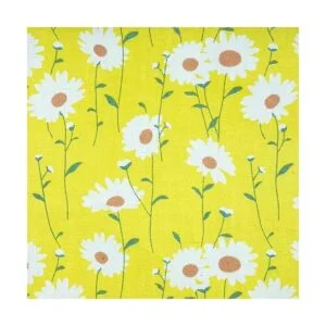 Tela acolchada precortada con estampado floral retro 100_6