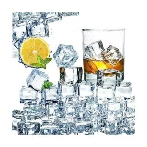 Hacaroa Paquete de 150 cubos de hielo falsos_1