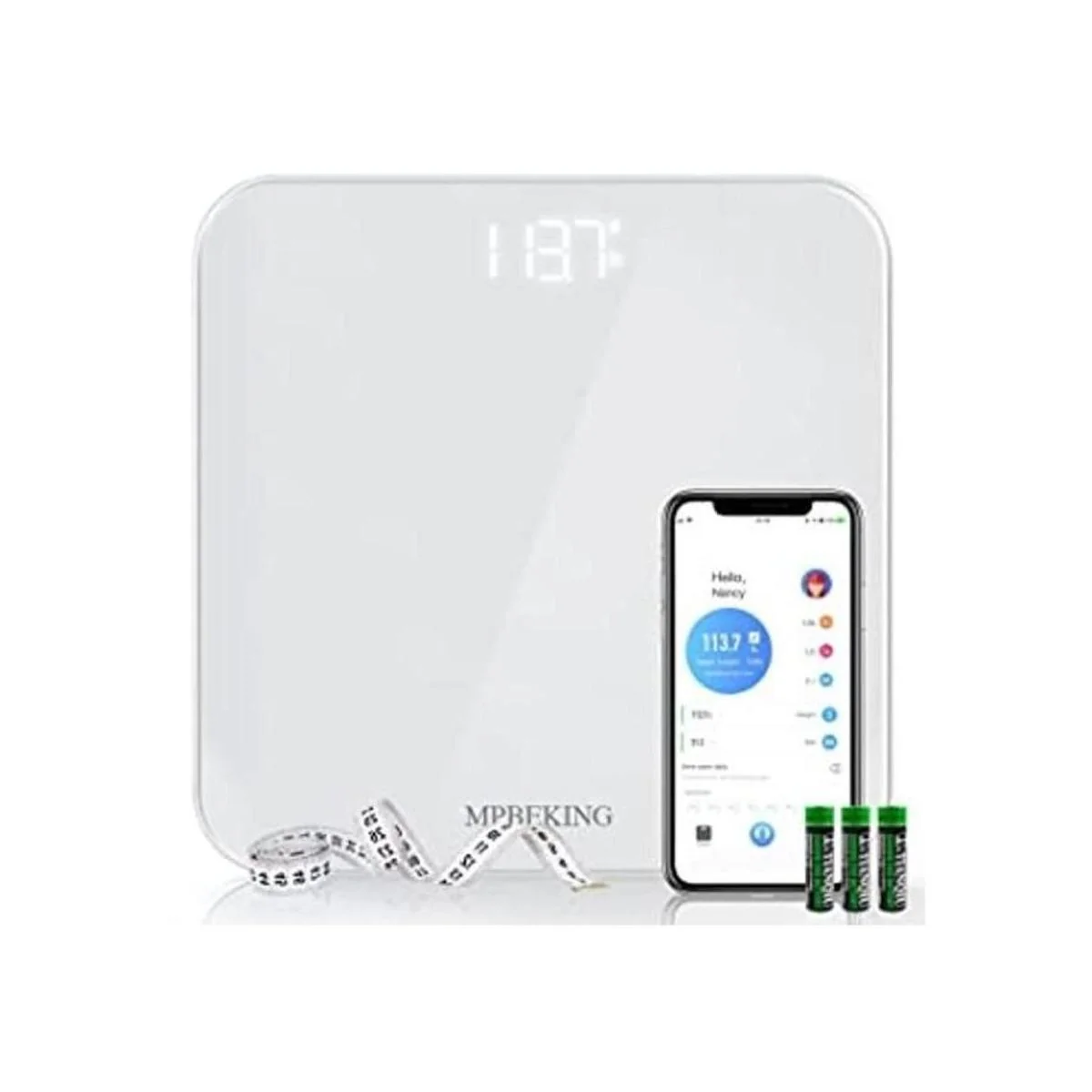 MPBEKING Báscula para peso corporal báscula digital de_1