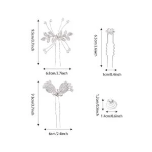 Cinaci Paquete de 40 peines laterales para el pelo_6