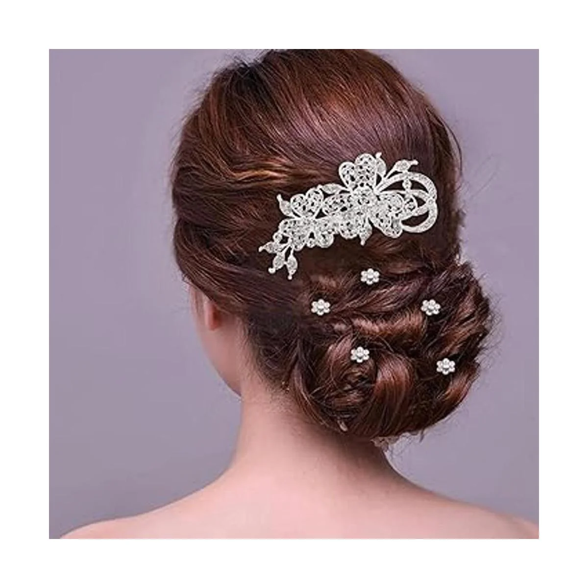 Cinaci Paquete de 40 peines laterales para el pelo_2