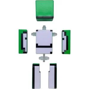 EnderToys Figura de acción sonriente verde_5