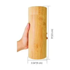 Dnoifne Tubo de urna dispersa de bambú urnas de recuerdo_7