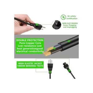 Cable de alimentación para portátil Dell IBM Hp Compaq_2