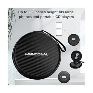 Funda portátil para reproductor de CD MONODEAL portátil_2