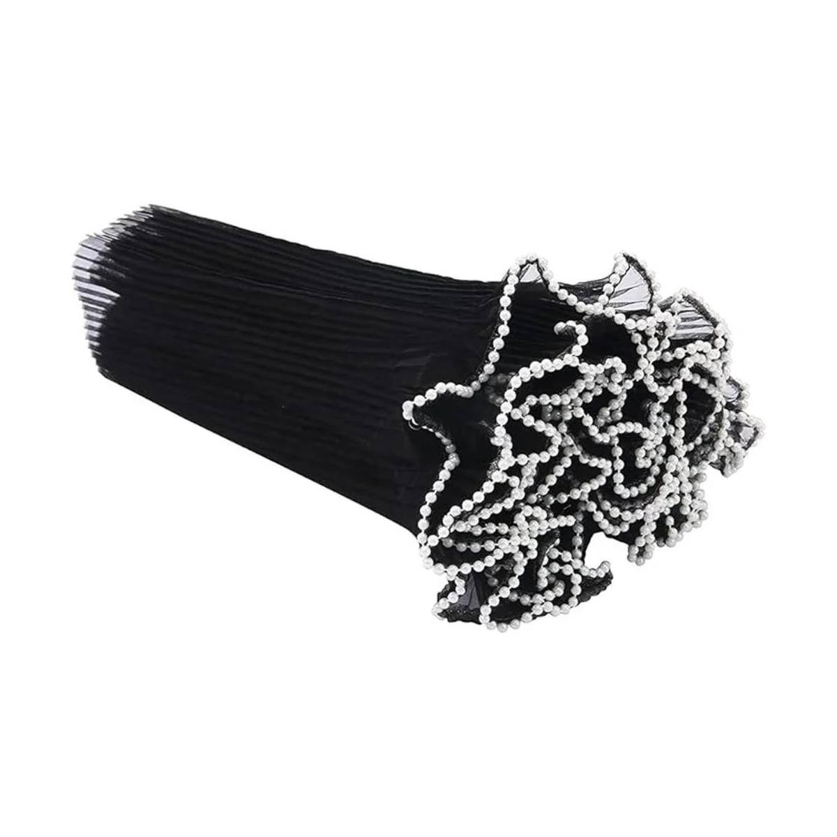 Ramo de papel de malla de envoltura de flores frescas_1