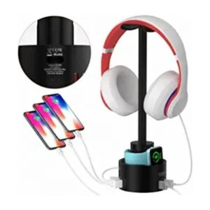 COZOO Soporte para auriculares con 5 cargadores USB_1