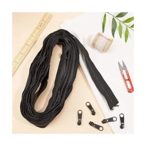 Benecreat Cremalleras de nailon con cierre de 10 yardas_7