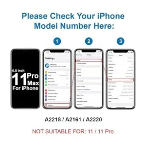 MMOBIEL Altavoz de auricular compatible con iPhone 11 Pro_5