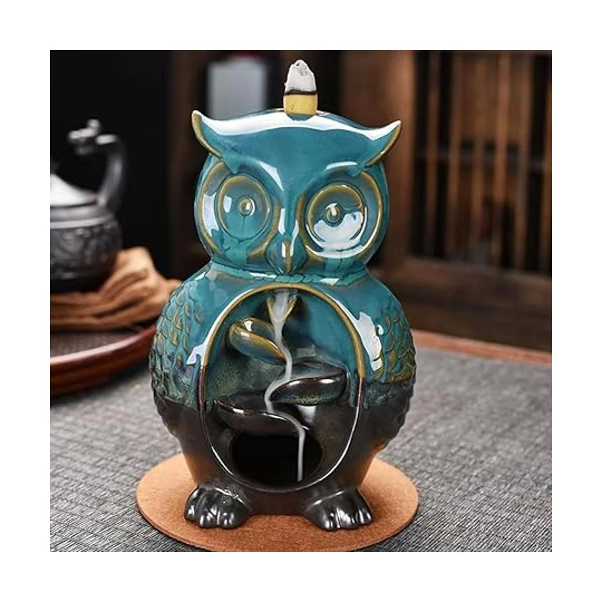 Soporte para quemador de incienso de reflujo con forma de_2