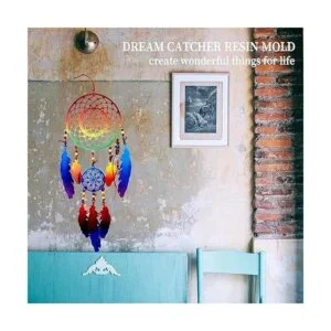 Molde de resina para atrapasueños grande molde de_3