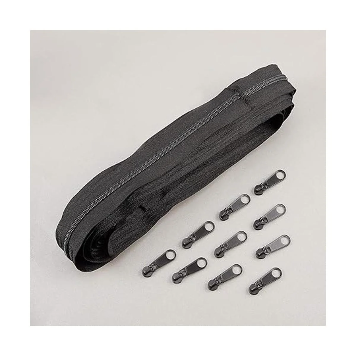 Benecreat Cremalleras de nailon con cierre de 10 yardas_5