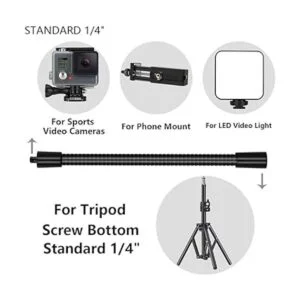 Cuello de cisne 5.7 pulgadas flexible metal cuello de_3