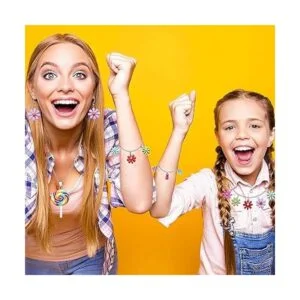 HSWE Juego de 263 pulseras con dije colorido oso de_3