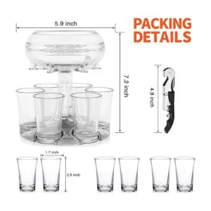 catadog Dispensador de shots ajustable y soporte de_6