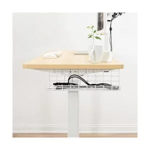 VIVO Estante de alambre de gestión de cables de hierro_5