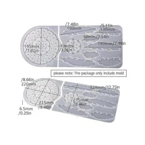 Molde de resina para atrapasueños grande molde de_2