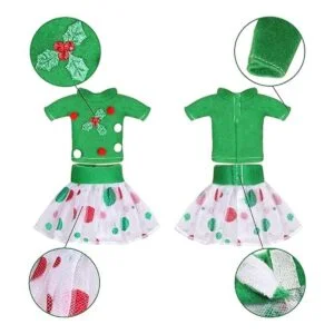 Ropa de Santa Couture de Navidad accesorios de Navidad_2