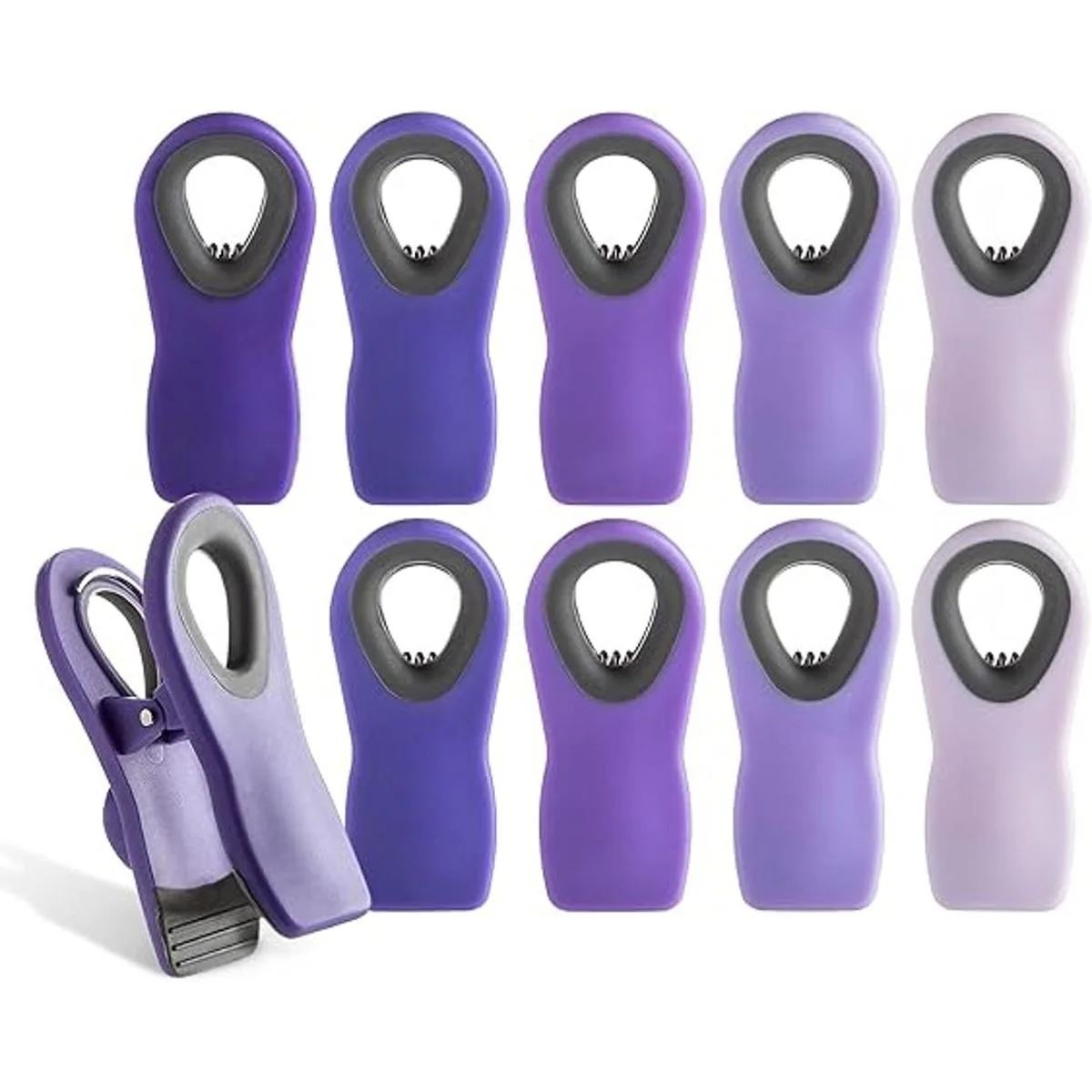 COOK WITH COLOR 10 clips para bolsa con imán clips para_1