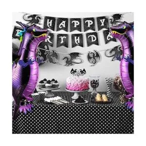 5 piezas de decoración de pastel de dragón diseño de_7