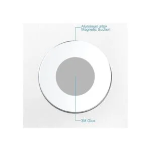 Soporte magnético adhesivo de pared para iPhone Magsafe_5