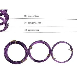 Alambre de aluminio para manualidades de 328 pies 20_5