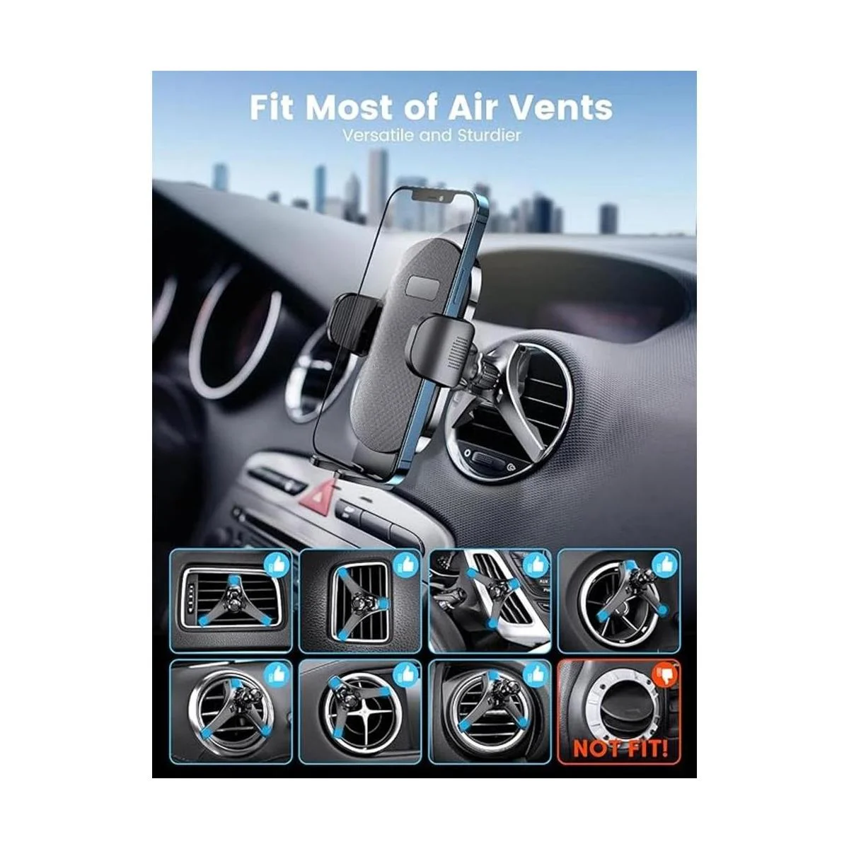 eSamcore Soporte para teléfono de automóvil soporte de 3_2