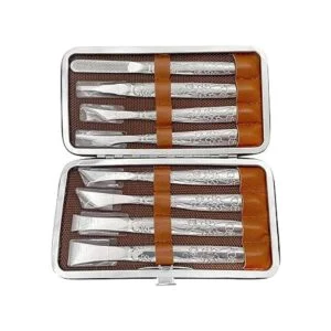 Cuchillo de cuero para manualidades 1 juego de 8 piezas_4