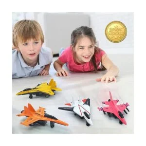 Paquete de 4 juguetes de avión para niños de 3 4 5 y 6_2