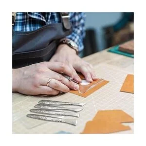 Cuchillo de cuero para manualidades 1 juego de 8 piezas_5