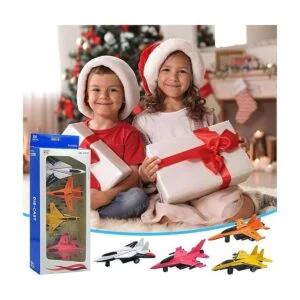Paquete de 4 juguetes de avión para niños de 3 4 5 y 6_5
