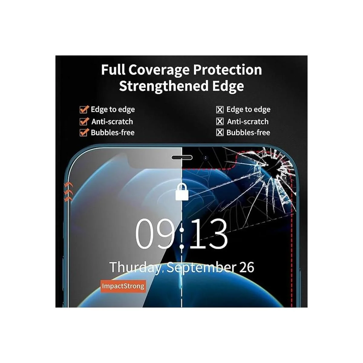 ImpactStrong Protector de pantalla de cristal para iPhone_6