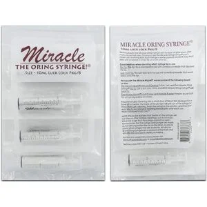 Miracle Oring Syringe Jeringa Luer Lock de 0.3 fl oz El_3