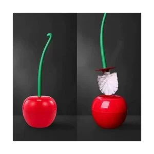 Cepillo de inodoro con forma de cerezo juego de cepillos_7